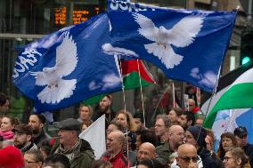 Easter Peace March In Duesseldorf