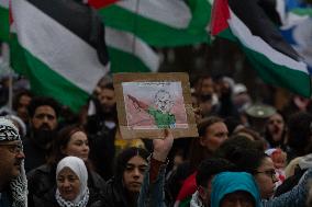 Easter Peace March In Duesseldorf