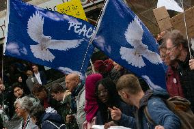 Easter Peace March In Duesseldorf