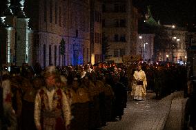 Easter Procession In Warsaw