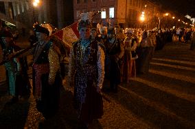 Easter Procession In Warsaw