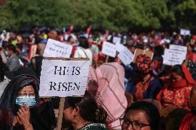 Easter Sunday In Nepal.