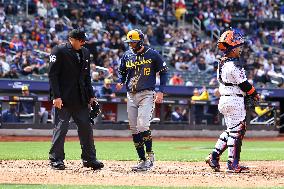 MLB Brewers Vs Mets