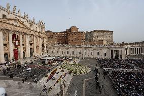 Pope Francis Presides Easter Mass - Vatican