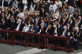 Pope Francis Presides Easter Mass - Vatican