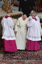 Pope Francis Presides Easter Mass - Vatican