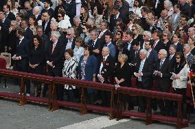 Pope Francis Presides Easter Mass - Vatican