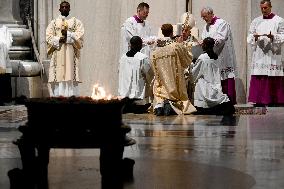 Pope Francis Presides The Easter Vigil - Vatican