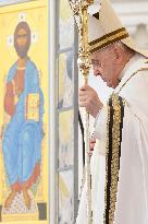 Pope Francis Presides Over Easter Sunday Mass - Vatican