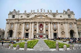 Pope Francis Presides Over Easter Sunday Mass - Vatican