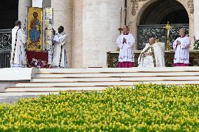 Pope Francis Presides Over Easter Sunday Mass - Vatican