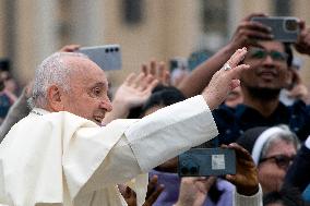 Pope Francis Presides Over Easter Sunday Mass - Vatican