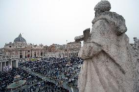 Pope Francis Presides Over Easter Sunday Mass - Vatican