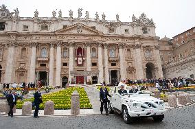 Pope Francis Presides Over Easter Sunday Mass - Vatican