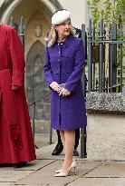 Royals Attend Easter Sunday Church Service - Windsor