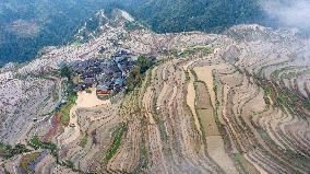 Kampung Rice Terraces in Congjiang