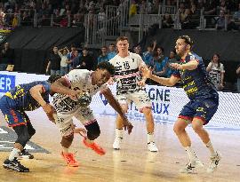 French Handball championship Cesson Rennes MH v Saint-Raphael VH