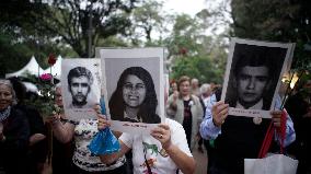 Demonstration To Remember Victims Of Brazil's Last Military Dictatorship On Its 60th Anniversary