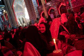 Iranian Worshippers Held A Mass Prayer Ceremony For Qadr Night