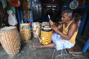 Traditional Dhol (Drum) Making In India