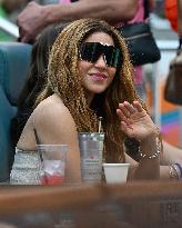 Shakira At Miami Open - FL