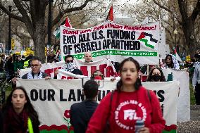 Palestine Land Day Demonstration - DC