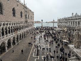 Piazza San Marco During Easter Holidays - Venice