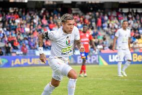 Top Soccer Colombian Player Dayro Moreno plays During BetPlay Dimayor Once Caldas V Deportivo Pasto