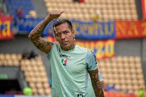 Top Soccer Colombian Player Dayro Moreno plays During BetPlay Dimayor Once Caldas V Deportivo Pasto