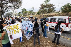 Community Protest Against Air Pollution in Bello Antioquia