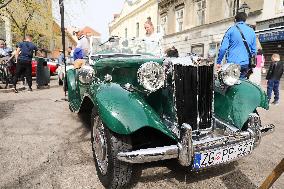 CROATIA-ZAGREB-VINTAGE CARS-EXHIBITION