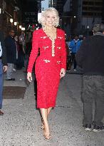 Hannah Waddingham At The Late Show - NYC