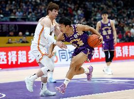 (SP)CHINA-BEIJING-BASKETBALL-CBA-BEIJING ROYAL FIGHTERS VS JILIN NORTHEAST TIGERS(CN)