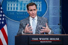 DC: White House Daily Press Briefing with ational Security Advisor John Kirby