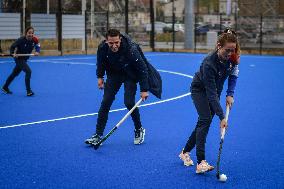 Sportive Event Organized By The French Hockey Federation - Paris