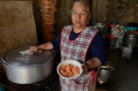 Women From Milpa Alta Serve Community Soup Kitchen In Mexico
