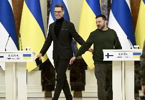 President of Finland Alexander Stubb visits Ukraine
