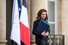 Council Of Ministers At The Elysee Palace