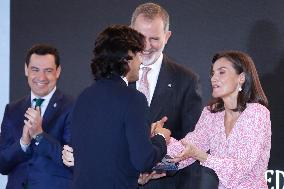 Royals At Merit In The Fine Arts Gold Medals - Cadiz