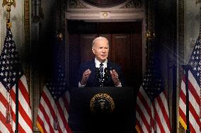Joe Biden on lowering health care costs - Washington