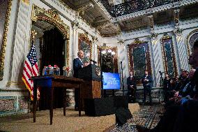 President Biden Speaks at the White House on Lowering Healthcare Costs