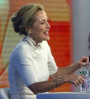 Gillian Anderson On The Today Show - NYC