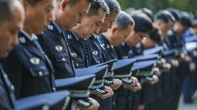 CHINA-GUIZHOU-GUIYANG-POLICE MARTYRS-COMMEMORATION (CN)