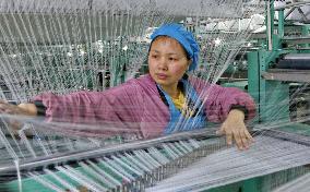 A Chemical Fiber Textile Company in Haian