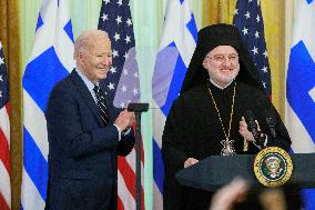 President Biden Hosts Greek Independence Day Event At The White House