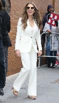 Elizabeth Hurley And Damian Hurley At The View - NYC