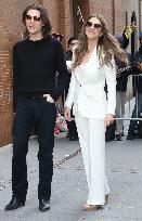 Elizabeth Hurley And Damian Hurley At The View - NYC