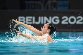 (SP)CHINA-BEIJING-WORLD AQUATICS ARTISTIC SWIMMING-WORLD CUP (CN)