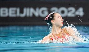 (SP)CHINA-BEIJING-WORLD AQUATICS ARTISTIC SWIMMING-WORLD CUP (CN)