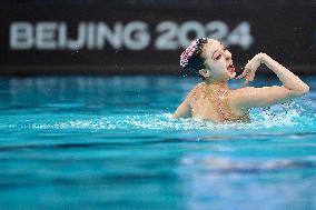 (SP)CHINA-BEIJING-WORLD AQUATICS ARTISTIC SWIMMING-WORLD CUP (CN)